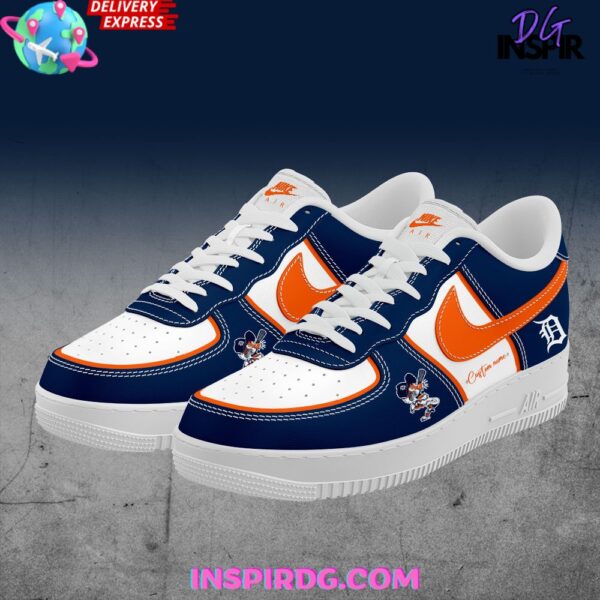 Tubopro Detroit Tigers Air Low-Top Sneakers Shoes For Men And Women - Image 2