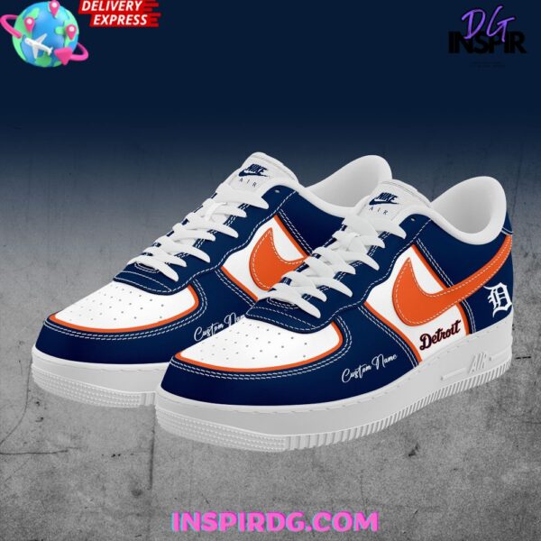 Tubopro Detroit Tigers Air Low-Top Sneakers Shoes For Men And Women - Image 2
