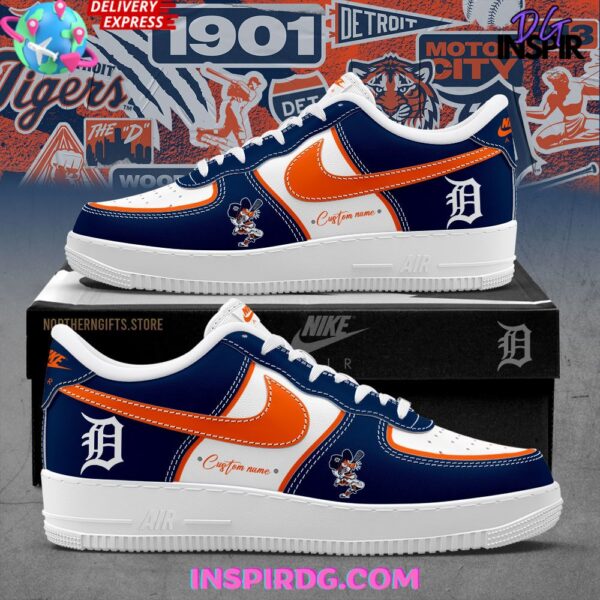 Tubopro Detroit Tigers Air Low-Top Sneakers Shoes For Men And Women