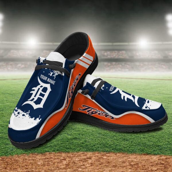 Tubopro Detroit Tigers Hey Dude Shoes For Men And Women - Image 2