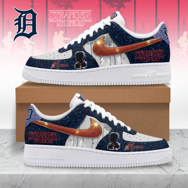 Tubopro Detroit Tigers x Strager Things Air Low-Top Sneakers Shoes For Men And Women