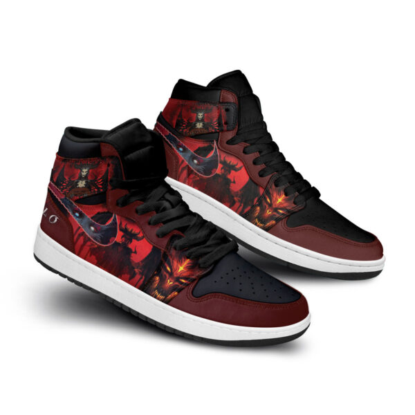 Tubopro Diablo AJ1 High Sneakers Shoes For Men And Women - Image 2
