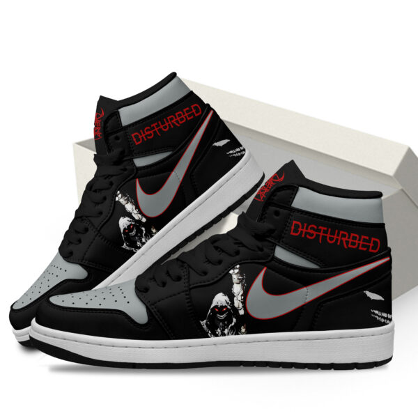 Tubopro Disturbed AJ1 High Sneakers Shoes For Men And Women - Image 3