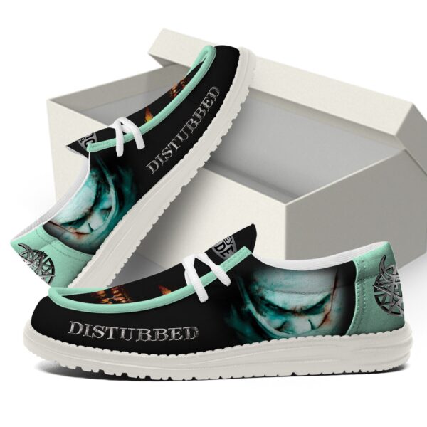Tubopro Disturbed Personalized Hey Dude Shoes For Men And Women - Image 3