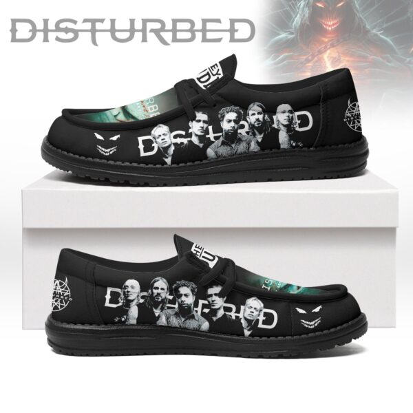 Tubopro Disturbed Personalized Hey Dude Shoes For Men And Women - Image 2