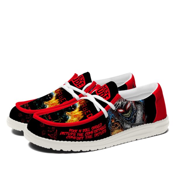 Tubopro Disturbed Personalized Hey Dude Shoes For Men And Women - Image 6