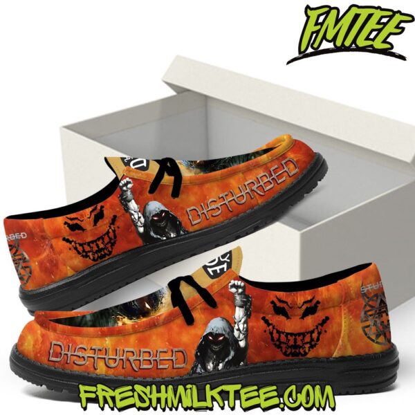 Tubopro Disturbed Personalized Hey Dude Shoes For Men And Women - Image 3