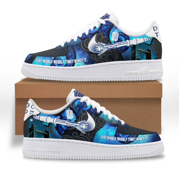 Tubopro Doctor Who Air Low-Top Sneakers Shoes For Men And Women - Image 2