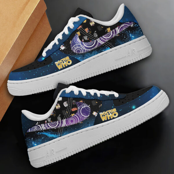 Tubopro Doctor Who Air Low-Top Sneakers Shoes For Men And Women - Image 2