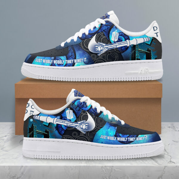 Tubopro Doctor Who Air Low-Top Sneakers Shoes For Men And Women - Image 3