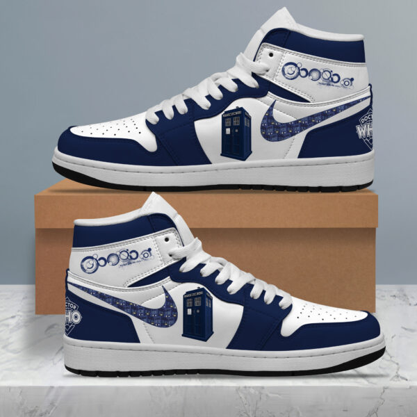 Tubopro Doctor Who AJ1 High Sneakers Shoes For Men And Women