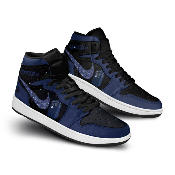 Tubopro Doctor Who AJ1 High Sneakers Shoes For Men And Women - Image 3