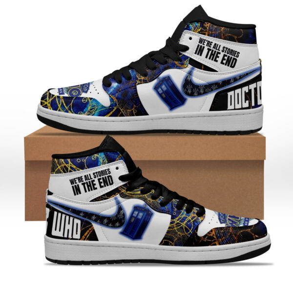 Tubopro Doctor Who AJ1 High Sneakers Shoes For Men And Women