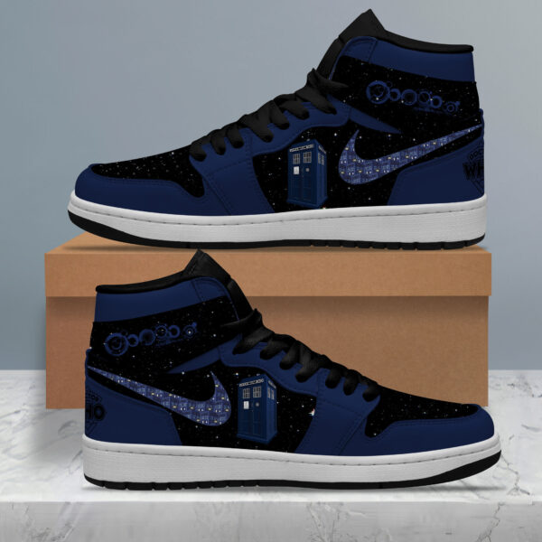 Tubopro Doctor Who AJ1 High Sneakers Shoes For Men And Women