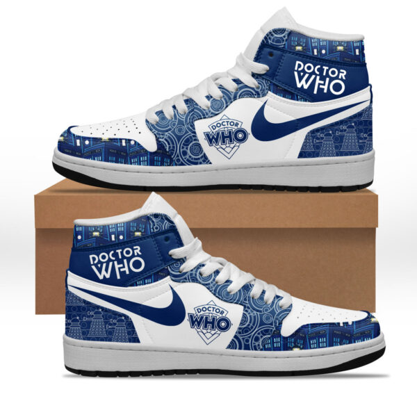 Tubopro Doctor Who AJ1 High Sneakers Shoes For Men And Women