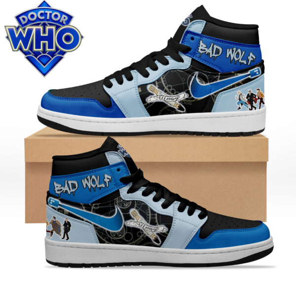 Tubopro Doctor Who AJ1 High Sneakers Shoes For Men And Women