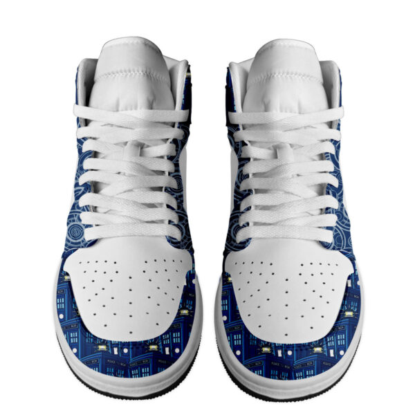 Tubopro Doctor Who AJ1 High Sneakers Shoes For Men And Women - Image 2