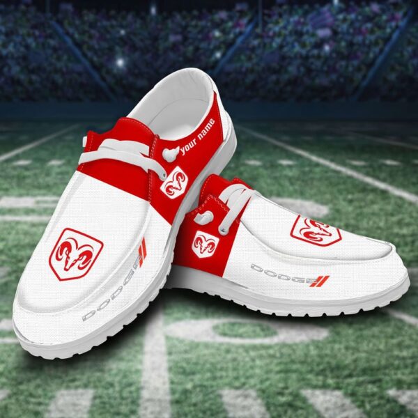 Tubopro Dodge Personalized Hey Dude Shoes For Men And Women