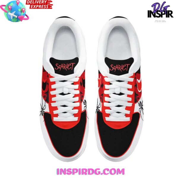 Tubopro Doja Cat Paint The Town Red Air Low-Top Sneakers Shoes For Men And Women - Image 4