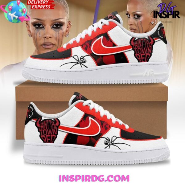 Tubopro Doja Cat Paint The Town Red Air Low-Top Sneakers Shoes For Men And Women