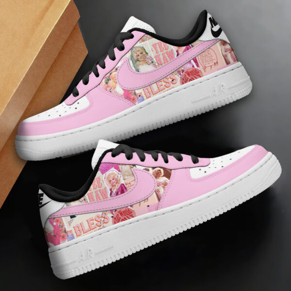 Tubopro Dolly Parton Air Low-Top Sneakers Shoes For Men And Women - Image 4