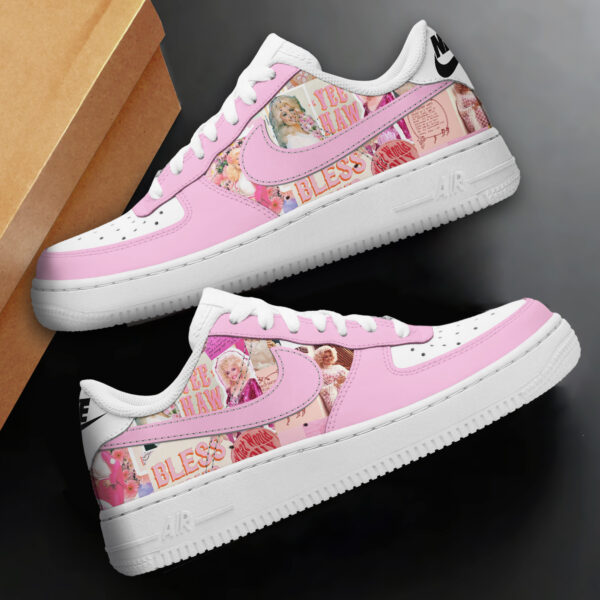 Tubopro Dolly Parton Air Low-Top Sneakers Shoes For Men And Women - Image 2