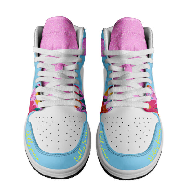 Tubopro Dolly Parton AJ1 High Sneakers Shoes For Men And Women - Image 2