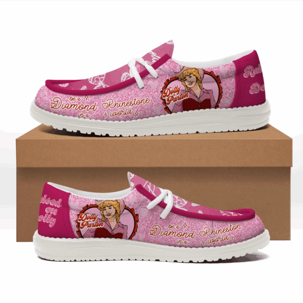 Tubopro Dolly Parton Personalized Hey Dude Shoes For Men And Women - Image 4
