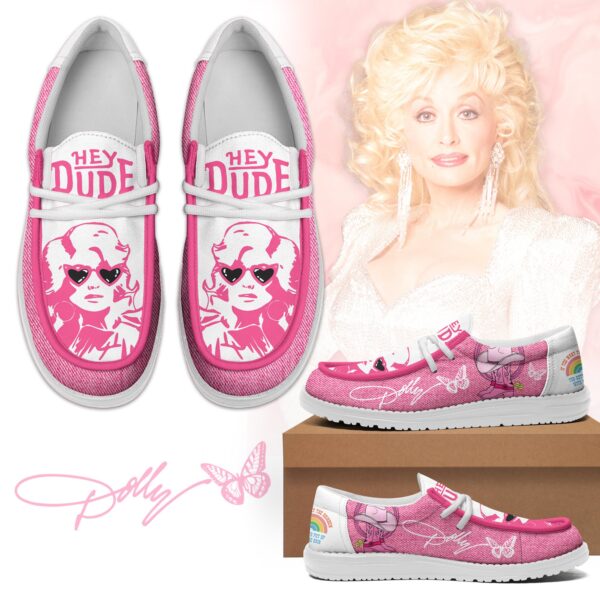 Tubopro Dolly Parton Personalized Hey Dude Shoes For Men And Women