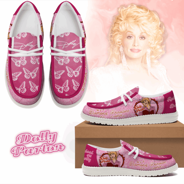 Tubopro Dolly Parton Personalized Hey Dude Shoes For Men And Women