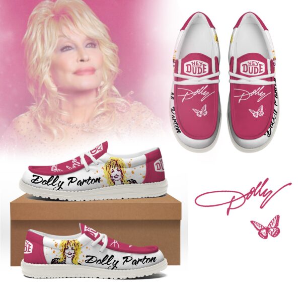 Tubopro Dolly Parton Personalized Hey Dude Shoes For Men And Women