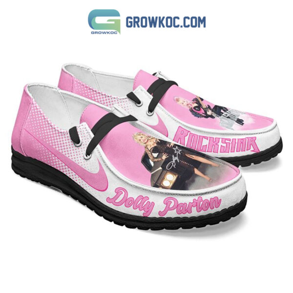 Tubopro Dolly Parton Rockstar Personalized Hey Dude Shoes For Men And Women