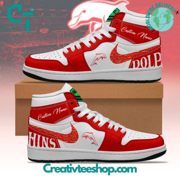 Tubopro Dolphins AJ1 High Sneakers Shoes For Men And Women