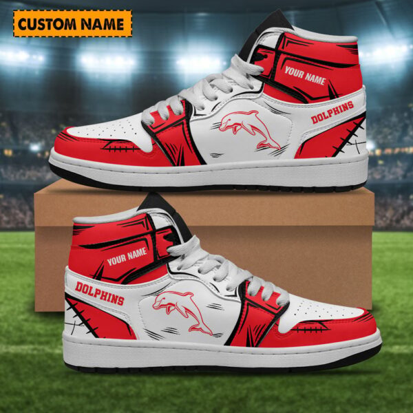 Tubopro Dolphins AJ1 High Sneakers Shoes For Men And Women