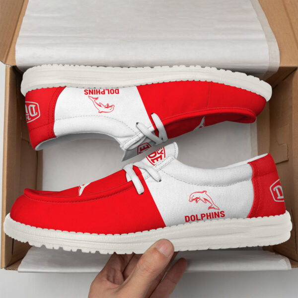 Tubopro Dolphins Personalized Hey Dude Shoes For Men And Women - Image 3