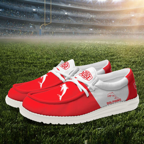 Tubopro Dolphins Personalized Hey Dude Shoes For Men And Women - Image 2