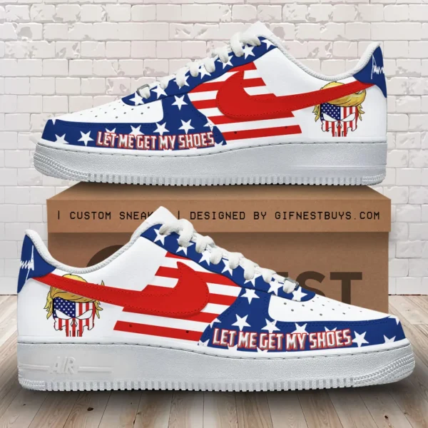 Tubopro Donald Trump Air Low-Top Sneakers Shoes For Men And Women
