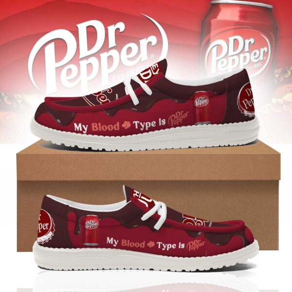 Tubopro Dr Pepper Personalized Hey Dude Shoes For Men And Women