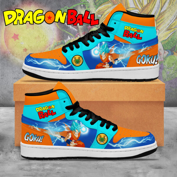 Tubopro Dragon Ball AJ1 High Sneakers Shoes For Men And Women - Image 2