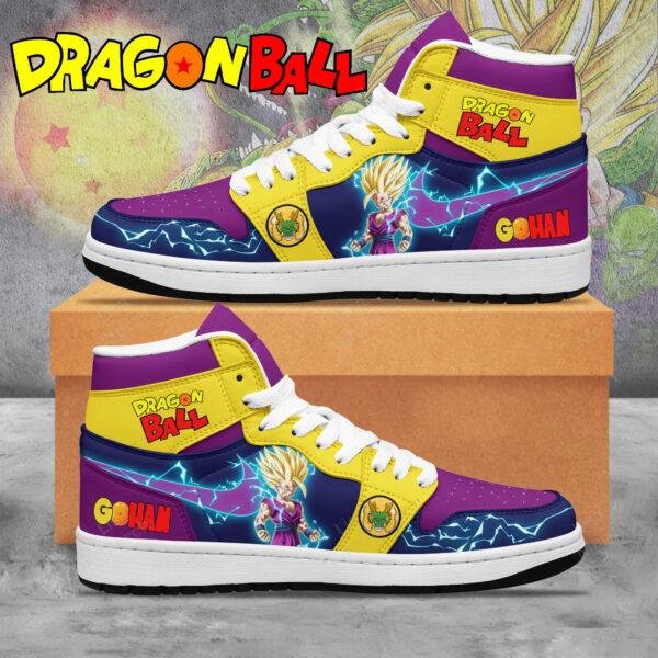 Tubopro Dragon Ball AJ1 High Sneakers Shoes For Men And Women - Image 2