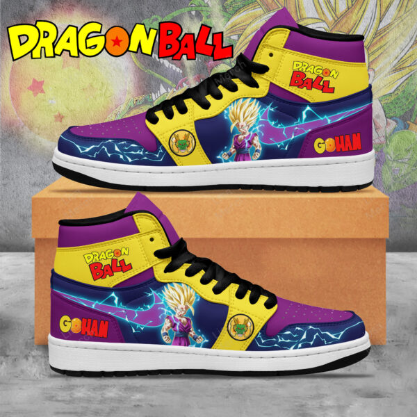 Tubopro Dragon Ball AJ1 High Sneakers Shoes For Men And Women - Image 2