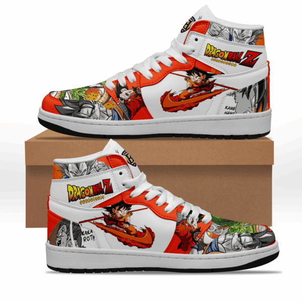 Tubopro Dragon Ball Z AJ1 High Sneakers Shoes For Men And Women - Image 3