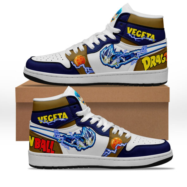 Tubopro Dragon Ball Z Get Vegeta AJ1 High Sneakers Shoes For Men And Women