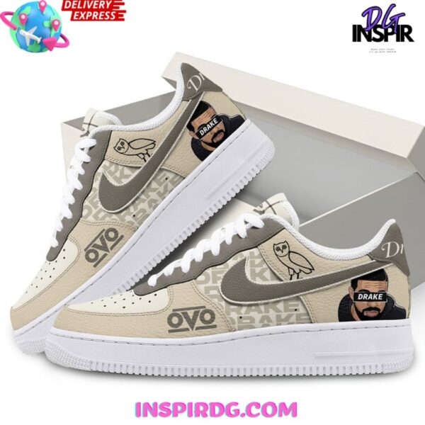 Tubopro Drake Air Low-Top Sneakers Shoes For Men And Women - Image 2