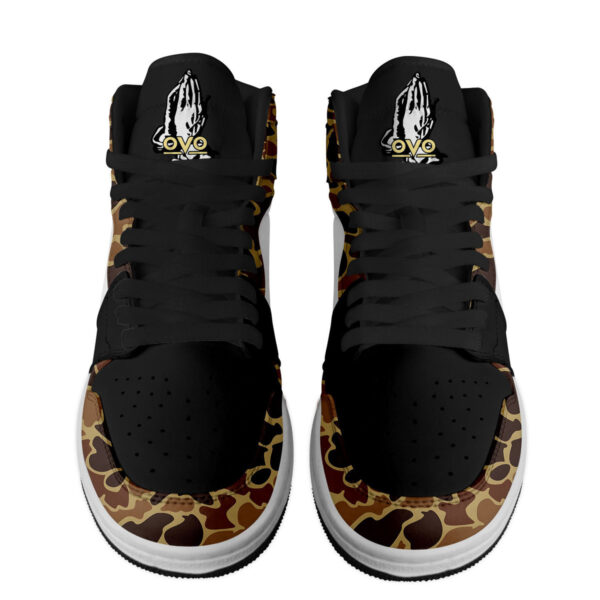 Tubopro Drake AJ1 High Sneakers Shoes For Men And Women - Image 2