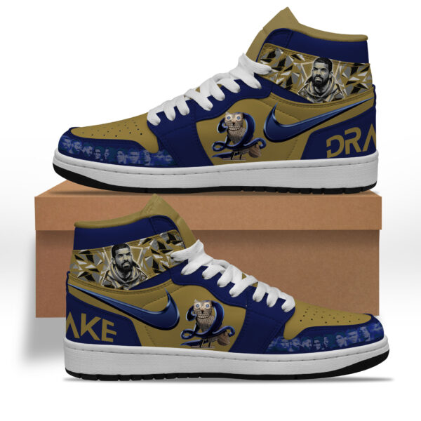 Tubopro Drake AJ1 High Sneakers Shoes For Men And Women - Image 2