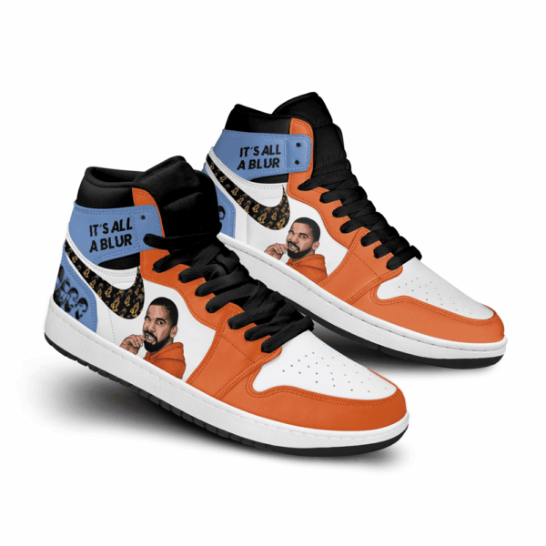 Tubopro Drake AJ1 High Sneakers Shoes For Men And Women - Image 2