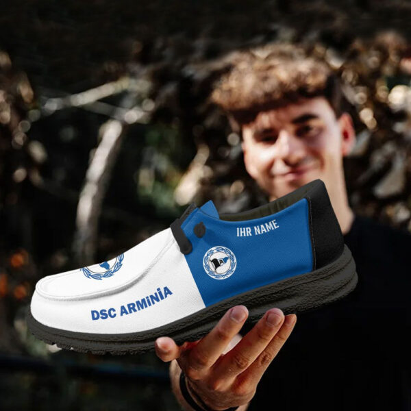 Tubopro DSC Arminia Bielefeld Personalized Hey Dude Shoes For Men And Women - Image 4