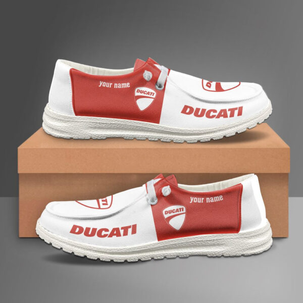 Tubopro Ducati Personalized Hey Dude Shoes For Men And Women - Image 2