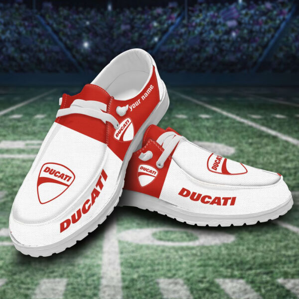 Tubopro Ducati Personalized Hey Dude Shoes For Men And Women